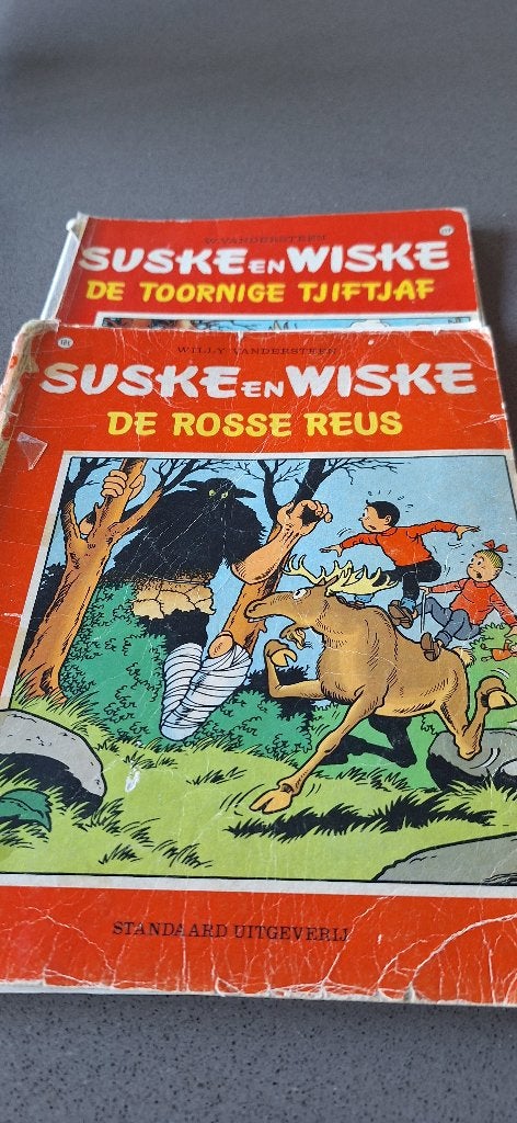 Suske en wiske, Boeken, Meerdere stripboeken, Ophalen, Gelezen, Willy Vandersteen
