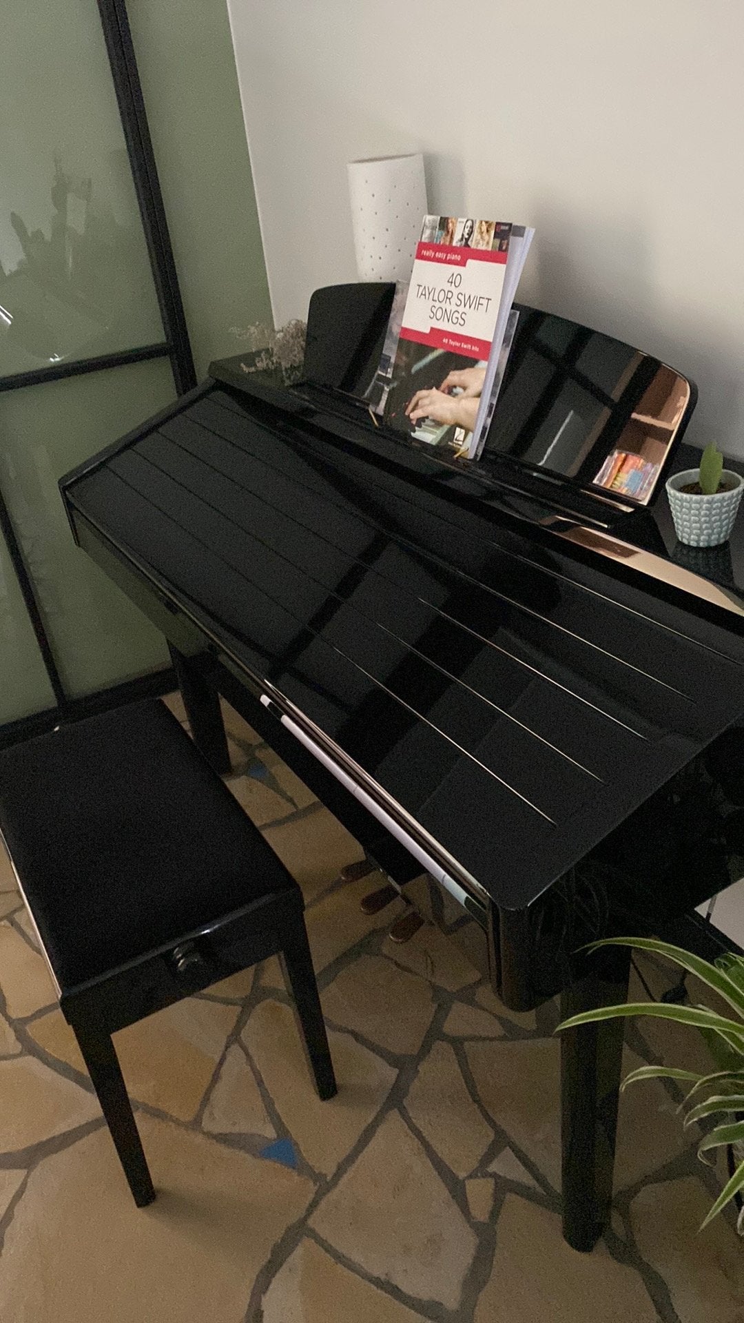 Yamaha Clavinova, Ophalen, Zwart, Zo goed als nieuw, Piano