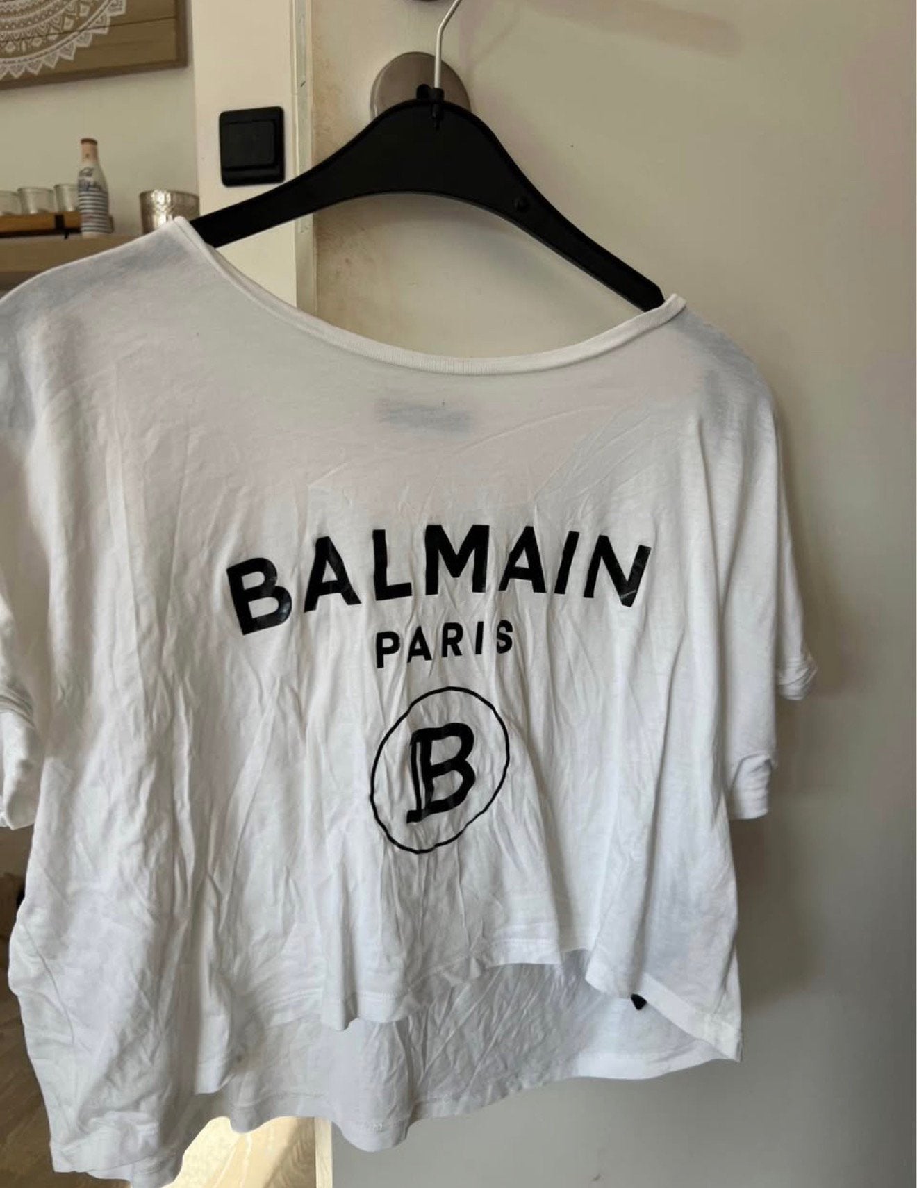 T-shirts Balmain, Vêtements | Femmes, Taille 42/44 (L), Manches courtes, Enlèvement ou Envoi, Comme neuf