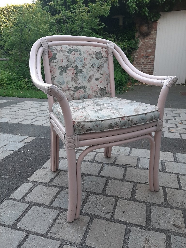 Zeteltje in rotan, Huis en Inrichting, Ophalen, Gebruikt, Overige kleuren, Riet of Rotan