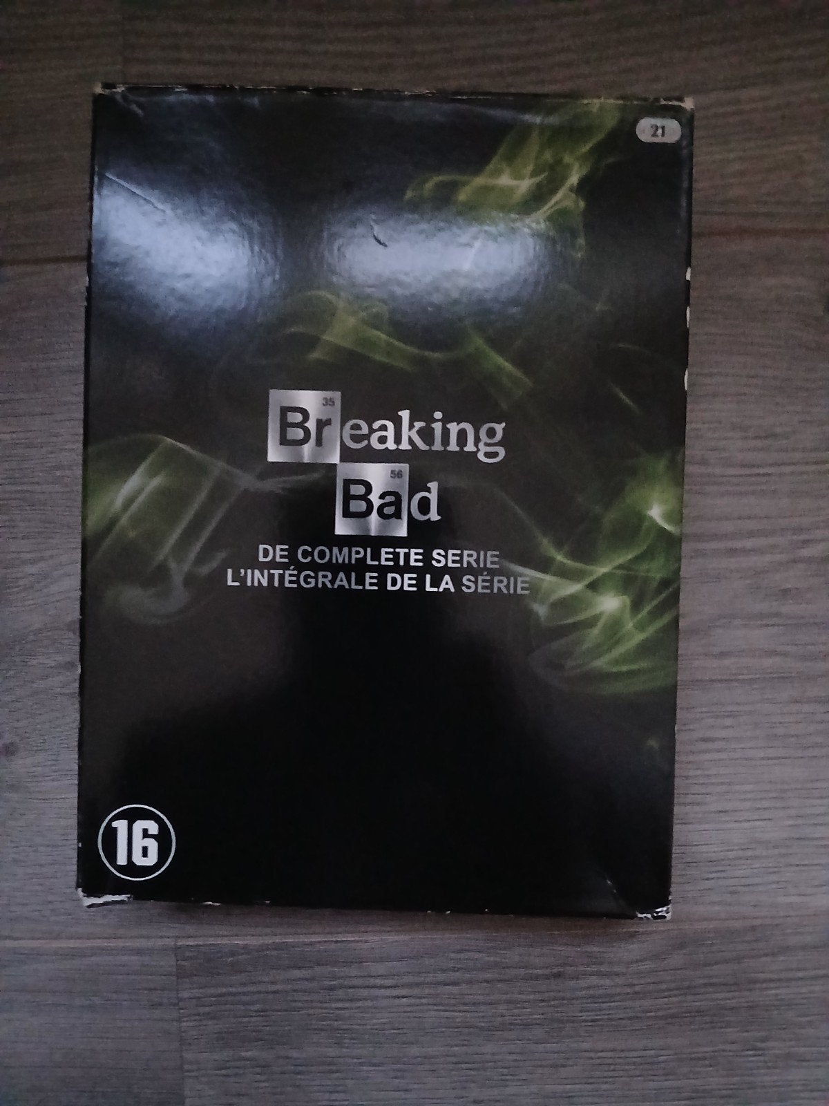 Dvdbox Breaking bad, Cd's en Dvd's, Ophalen, Nederlands, Nederlands, Zo goed als nieuw