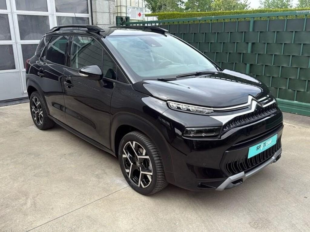 Citroen C3 Aircross automaat met camera en sensoren voor+ac, Auto's, Citroën, Automaat, Zwart, Bedrijf, 5 zetels