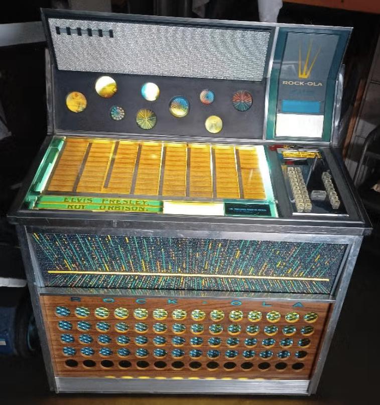 Rock ola 440 Jukebox, Gebruikt, Rock Ola, 1960 tot 1970, Ophalen