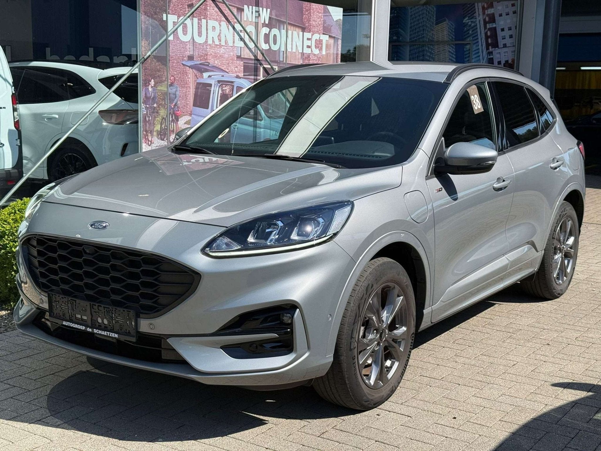 Ford Kuga ST-Line PHEV AUT (année de construction 2023), Autos, 1773 kg, Argent ou Gris, Achat, Noir