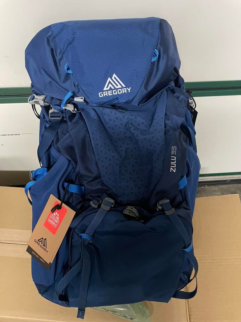 Trekking rugzak Deva 55 l, Ophalen, Nieuw, Rugzak