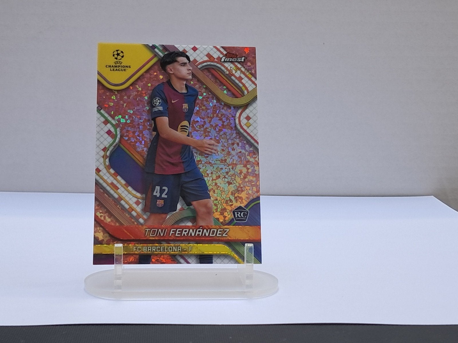 Toni Fernandez RC 25/50, Hobby en Vrije tijd, Verzamelkaartspellen | Overige, Ophalen of Verzenden, Zo goed als nieuw, Losse kaart