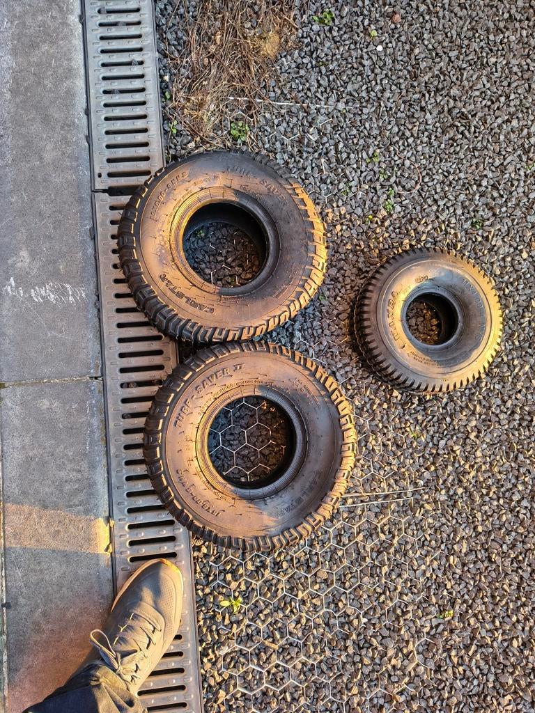 Zitmaaier banden, Ophalen