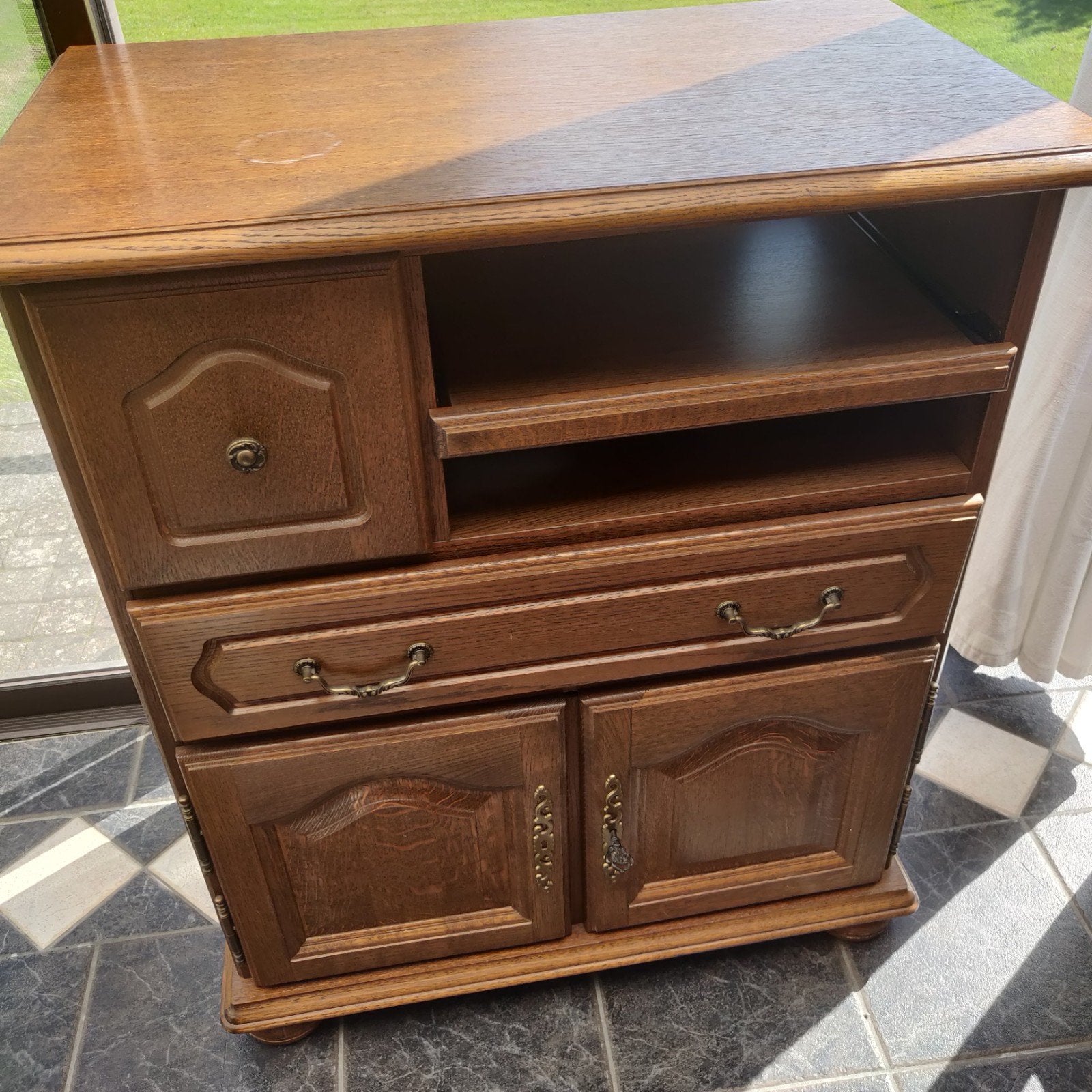 Meuble TV/multimédia, 25 à 50 cm, Klassiek, Moins de 100 cm, Enlèvement