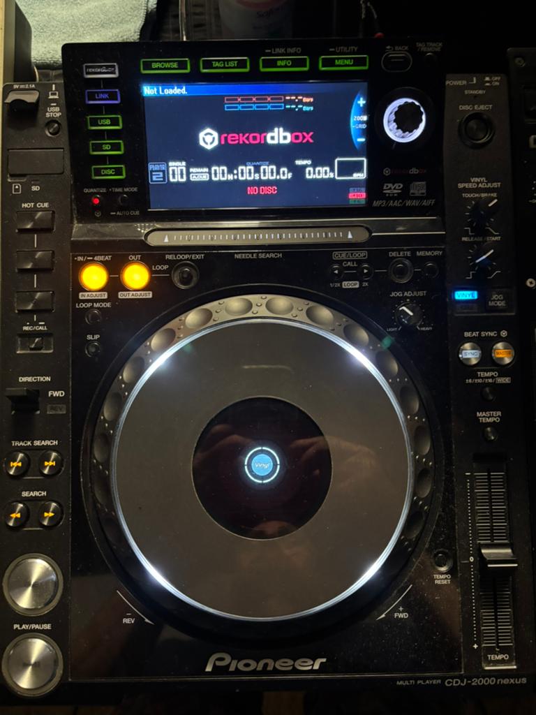 2x cdj2000 nexus, Muziek en Instrumenten, Ophalen, Zo goed als nieuw
