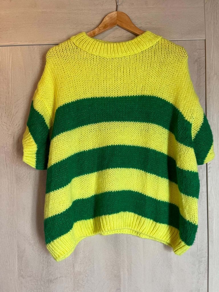 trui geel groen trnd xl 48-50, Kleding | Dames, Ophalen of Verzenden, Zo goed als nieuw, Trnd, Geel