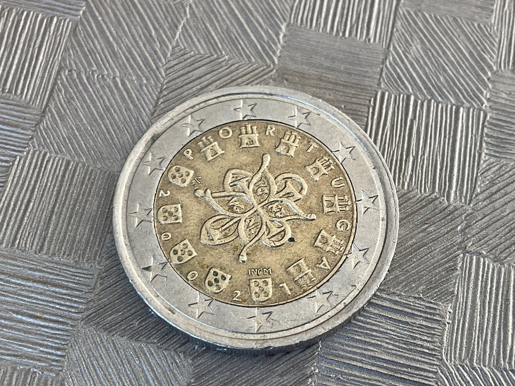 Portugese 2€ munt 2002, Enlèvement, Autres pays, Monnaie en vrac
