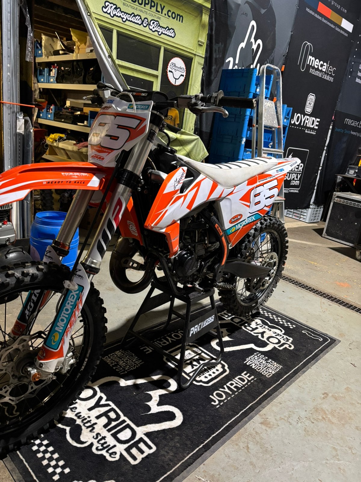 125 KTM SX 2019 74h!, Ophalen, Zo goed als nieuw, Honda