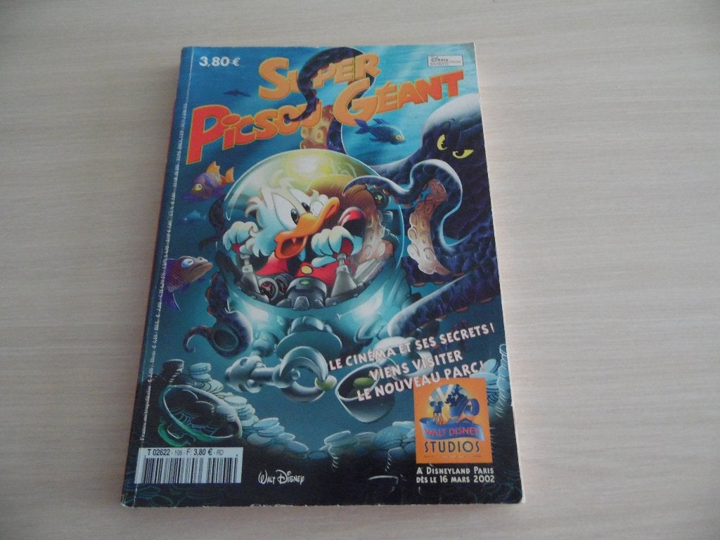 SUPER PICSOU GÉANT N°108, Enlèvement ou Envoi, Comme neuf, WALT DISNEY, Une BD