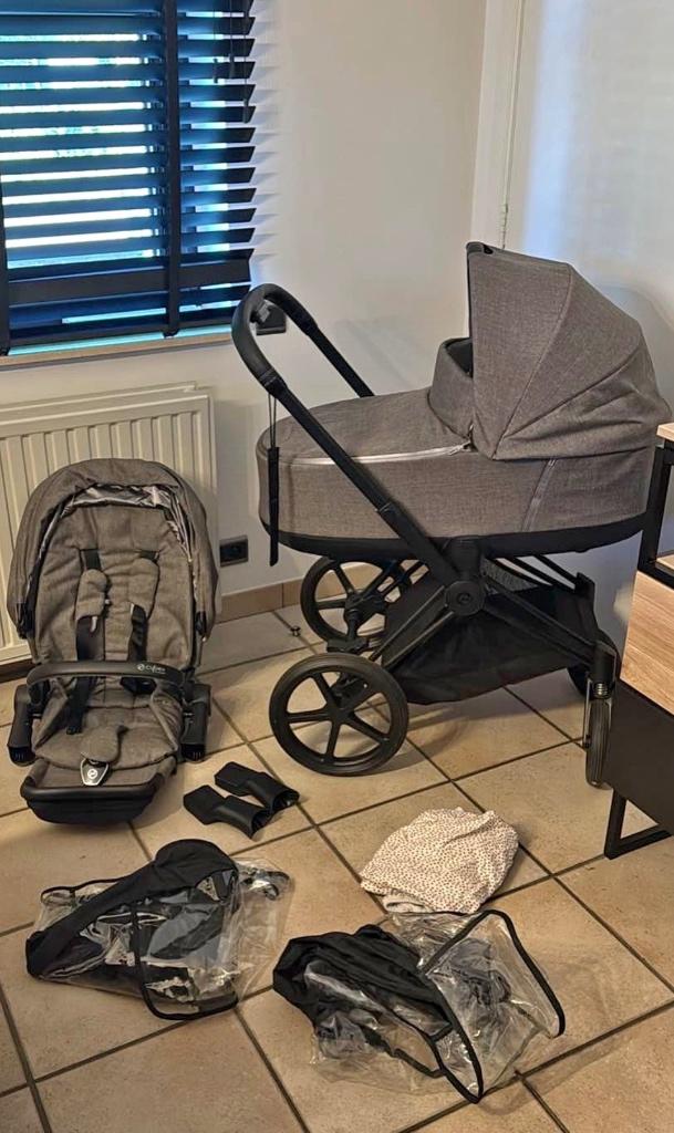 Cybex praim, Kinderen en Baby's, Kinderwagens en Combinaties, Zo goed als nieuw, Kinderwagen, Overige merken, Verstelbare duwstang
