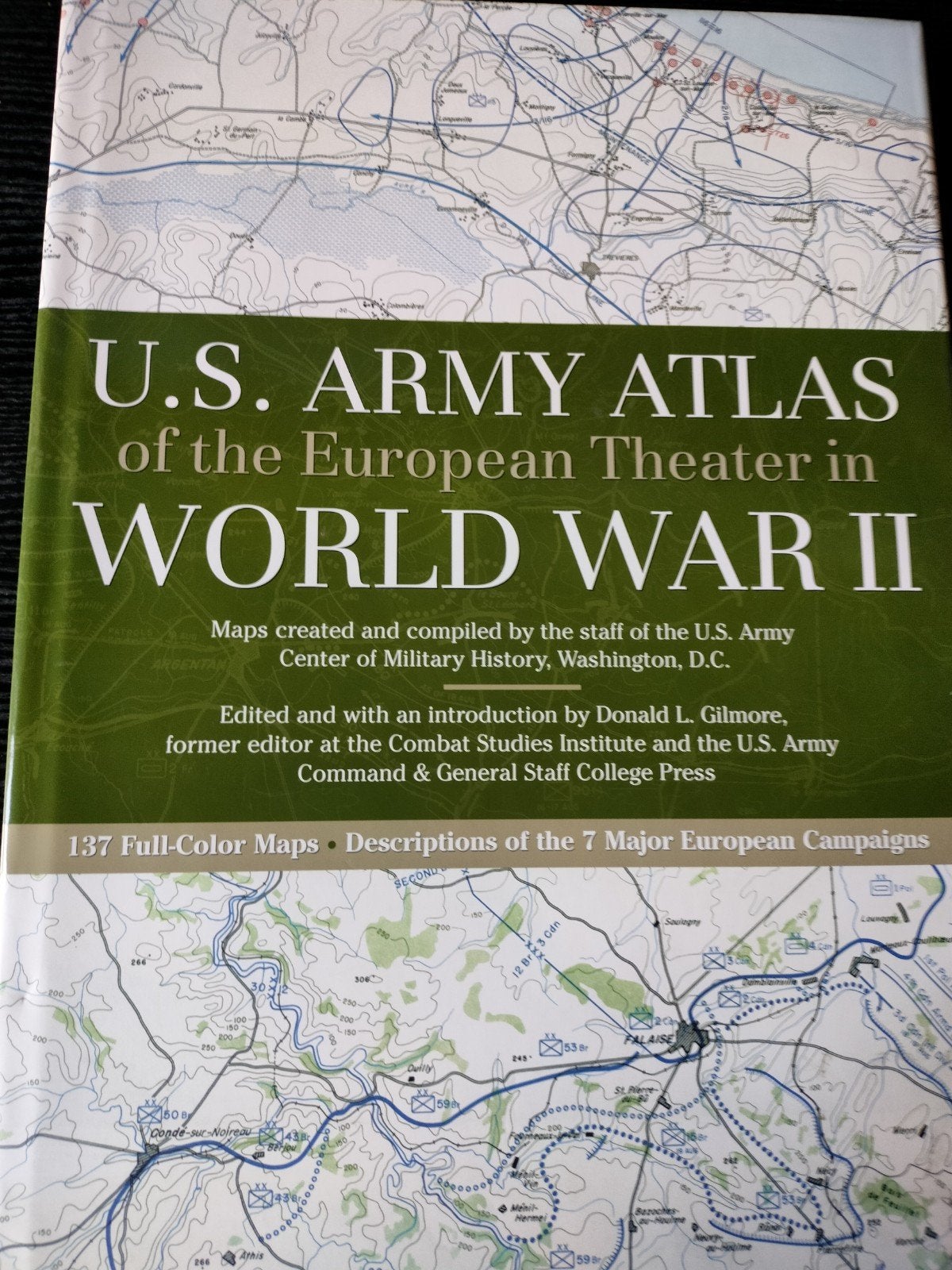 U.S. Army Atlas of the European Theater in World War II, Enlèvement ou Envoi