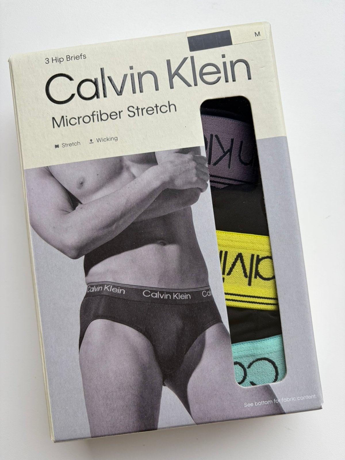 Calvin Klein Microfiber Stretch Slip 3-pack, Kleding | Heren, Verzenden, Zwart, Slip