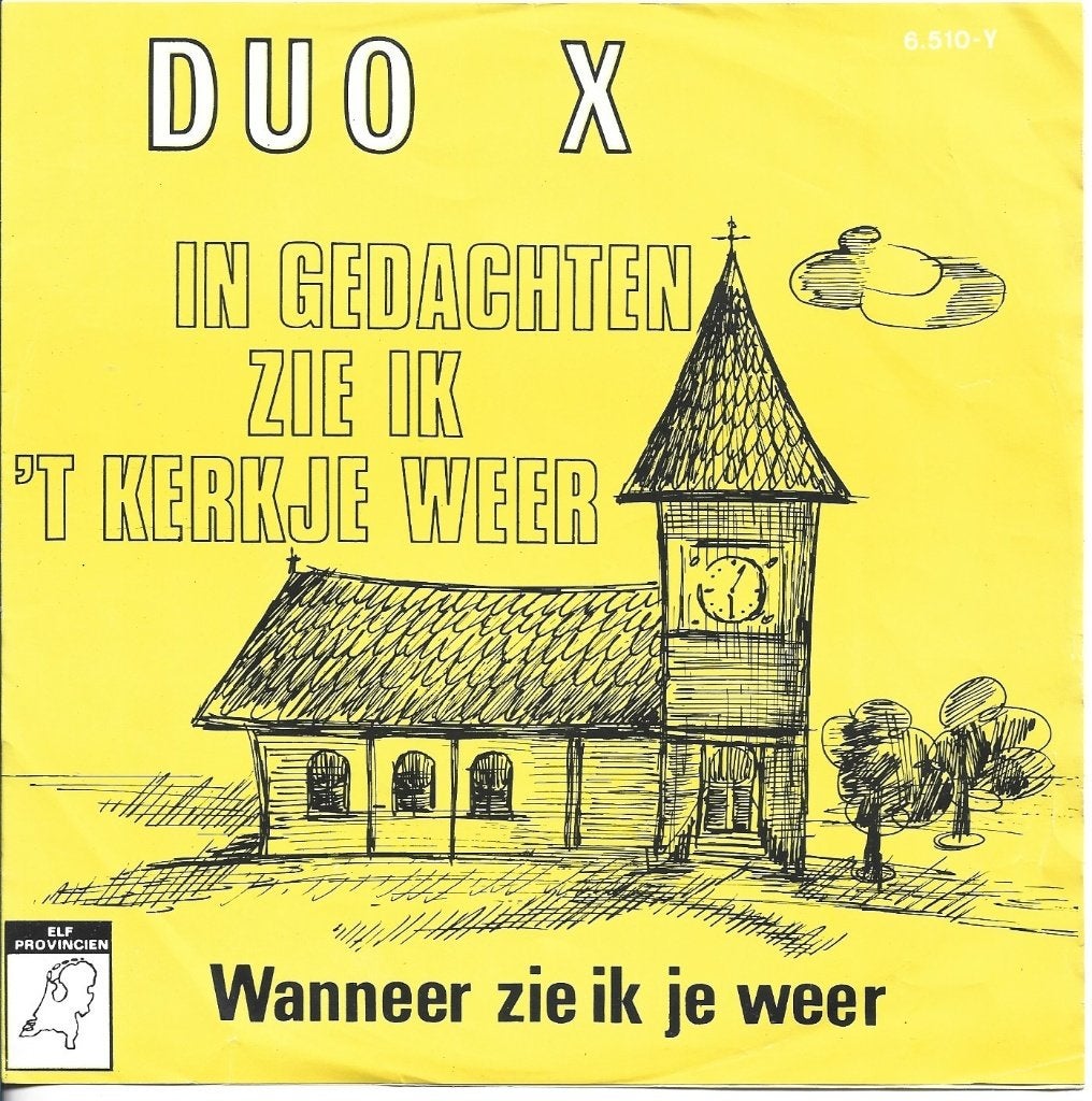 duo x in gedachten zie ik t kerkje weer, CD & DVD, Enlèvement ou Envoi, Comme neuf, Musique de fête