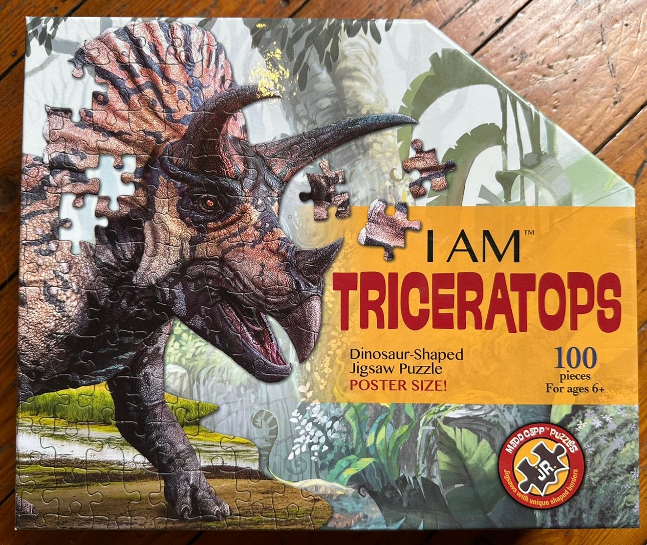 Vloerpuzzel dinosaurus, Ophalen, Zo goed als nieuw