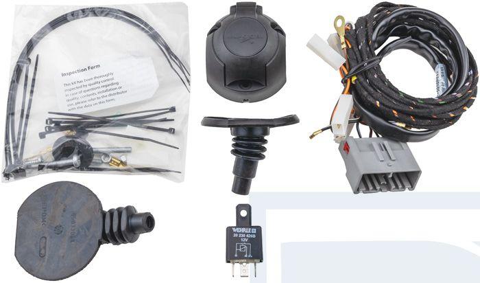 Volvo 7 polige  kabel set trekhaak S80 1996-2006 met grijze, Ophalen of Verzenden, Nieuw
