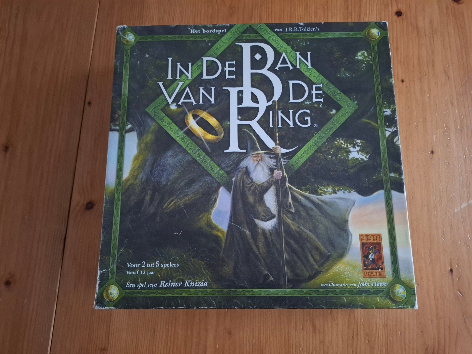 In de ban van de ring - bordspel, Hobby & Loisirs créatifs, 1 ou 2 joueurs, Enlèvement ou Envoi, Utilisé, 999 games