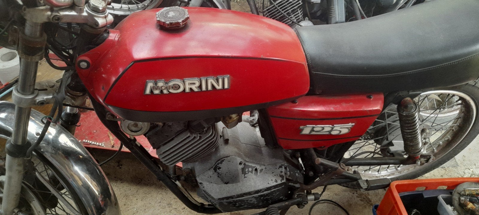 morini  moto, Ophalen