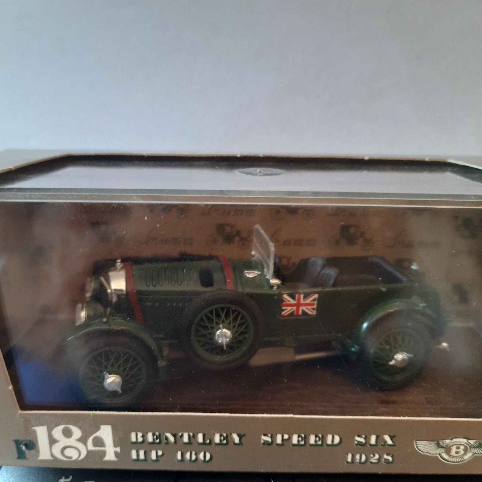 SÉRIE BRUMM*ORO N 184* 1:43 *BENTLEY SPEEDSIX 1928 *NEUVE*, Enlèvement, Neuf, Voiture, Autres marques