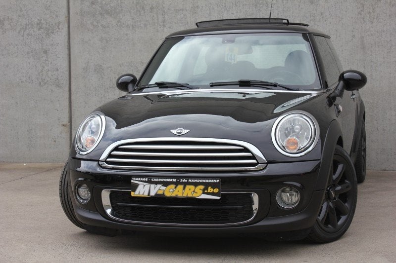 MINI One/3-deur/automaat, Auto's, Mini, 4 zetels, 4 cilinders, 72 kW, Zwart