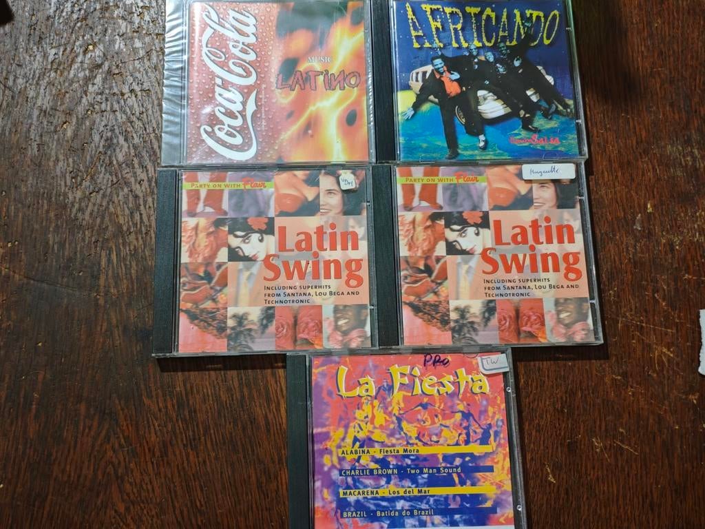 Lot van 5 Latin cd's, Ophalen of Verzenden, Nieuw in verpakking