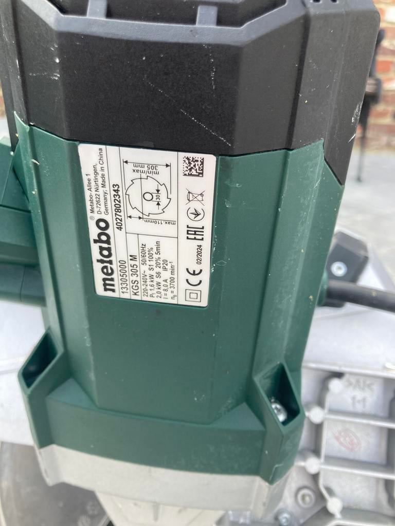 Outillage, Doe-het-zelf en Bouw, Gereedschap | Zaagmachines, Ophalen, Gebruikt