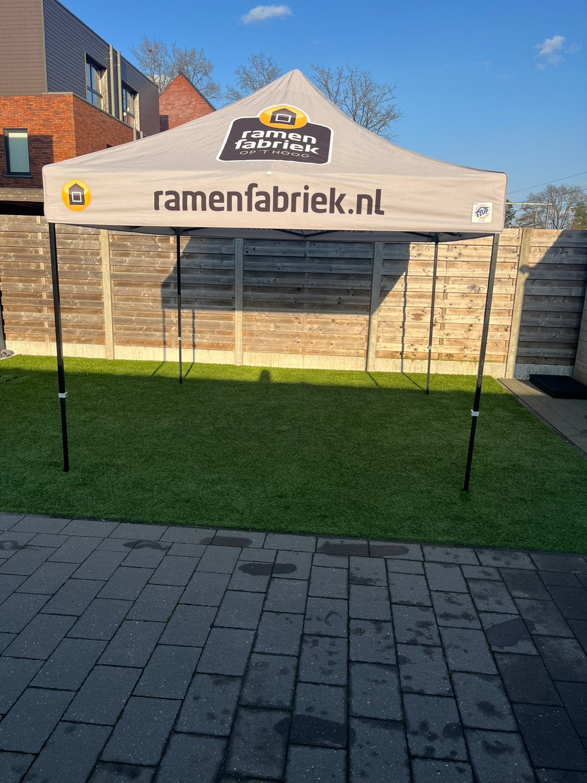 E-ZUP partytent 3x3, Jardin & Terrasse, Tonnelles, Enlèvement, Comme neuf, Tente de réception