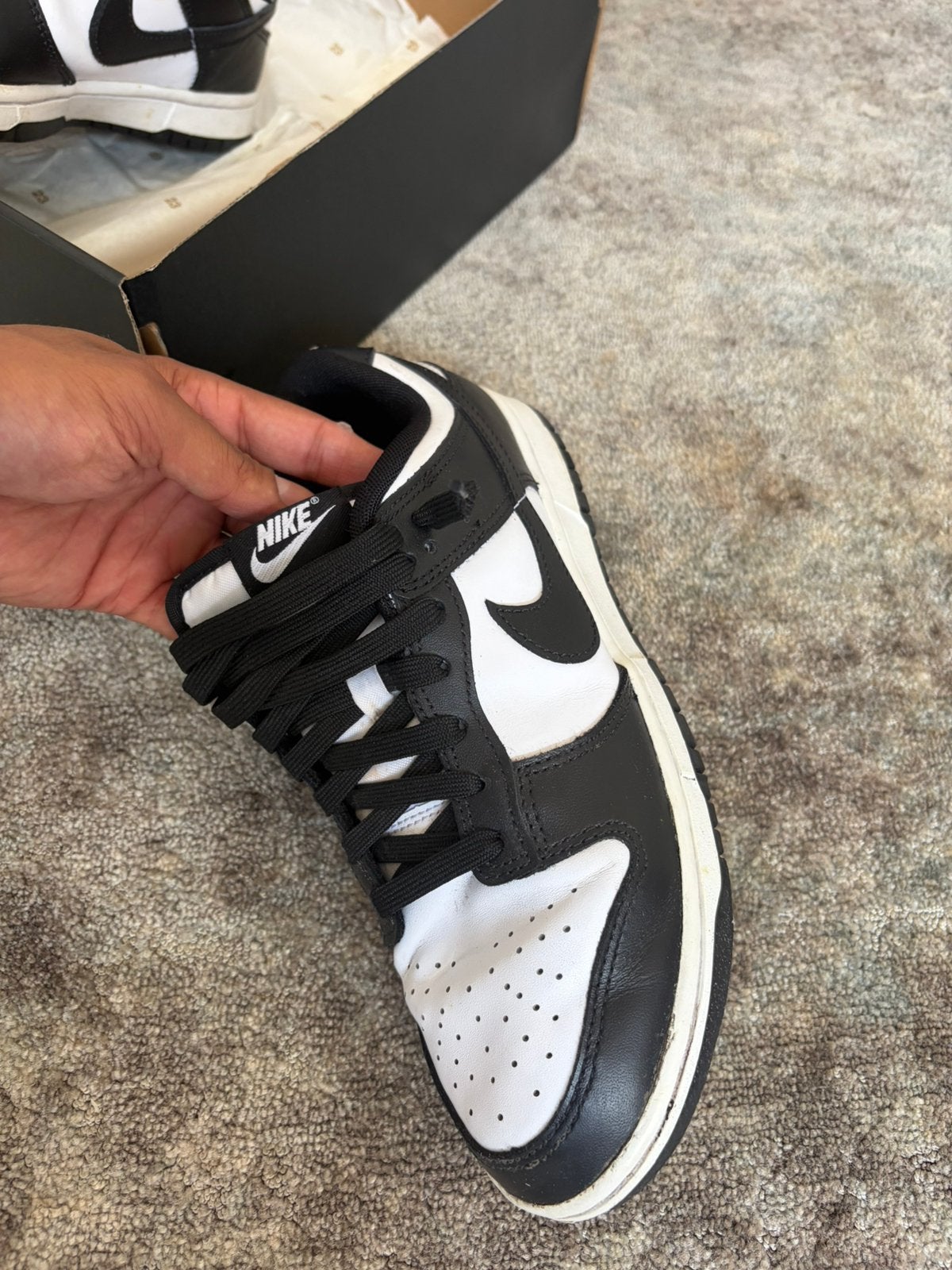 Nike Dunk Retro Low White/Black  Heren schoenen maat 41, Vêtements | Hommes, Vêtements Homme Autre, Enlèvement, Comme neuf
