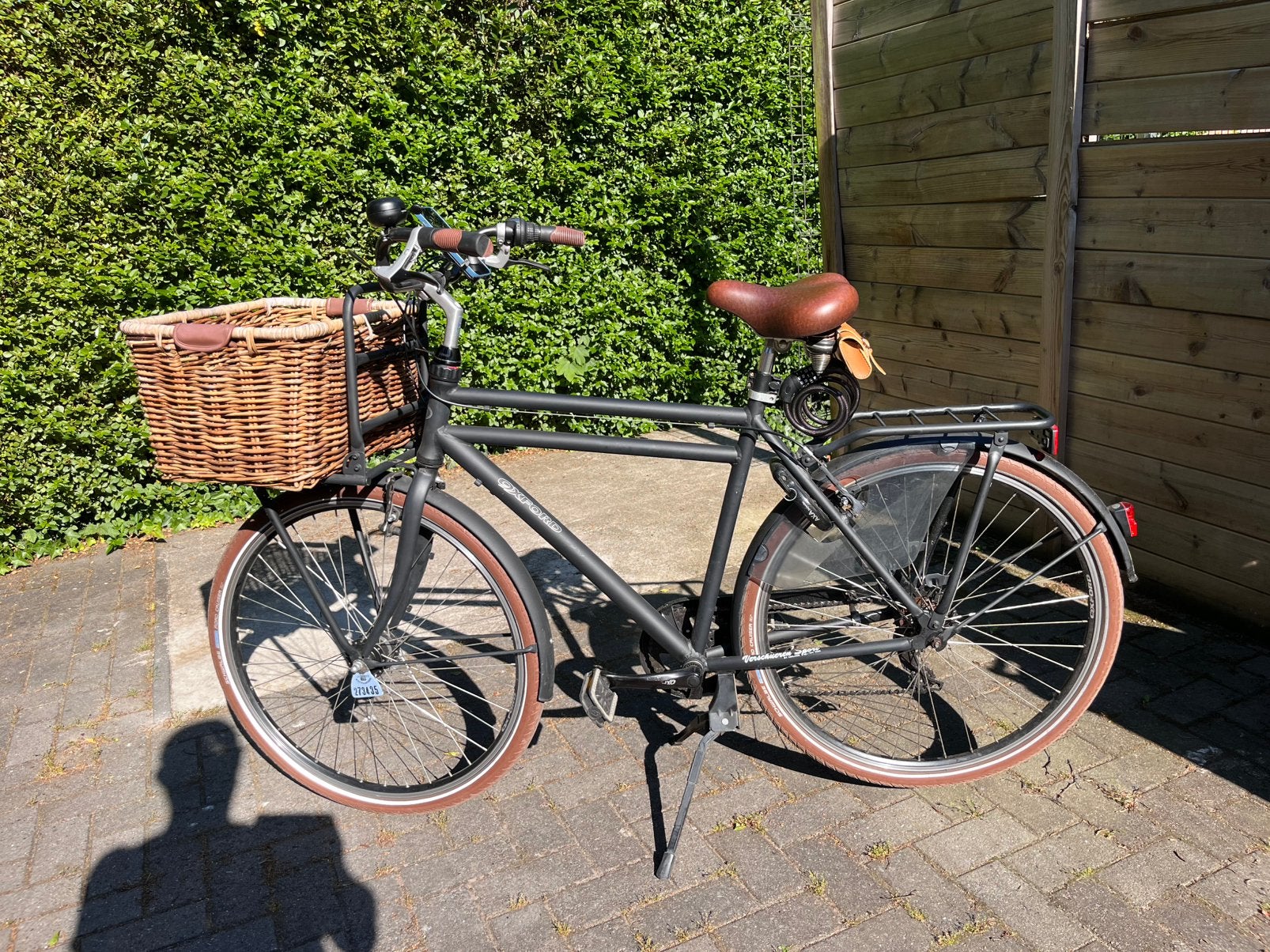 Vélo de ville rétro Oxford - Très bon état - Avec panier, Enlèvement, Comme neuf, Vitesses