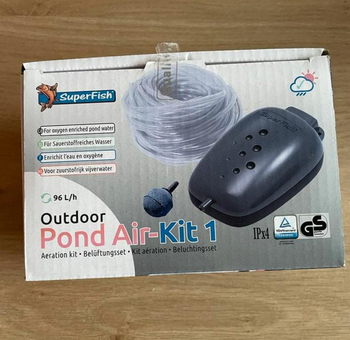 Outdoor pond air-kit 1, Ophalen of Verzenden, Zo goed als nieuw