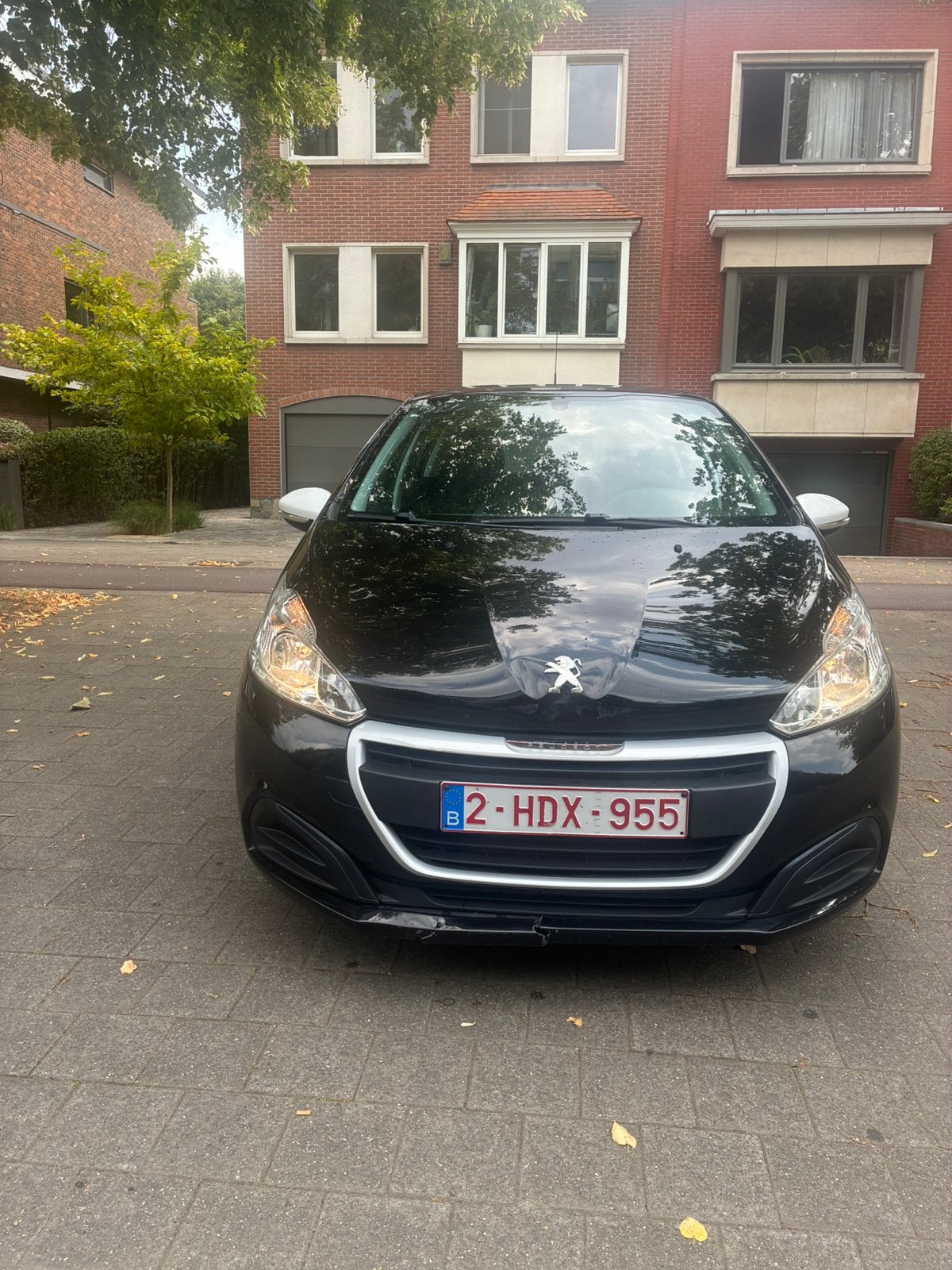 Peugeot 208 like 2018 142.000km euro6b, Auto's, Voorwielaandrijving, Stof, 50 kW, Zwart