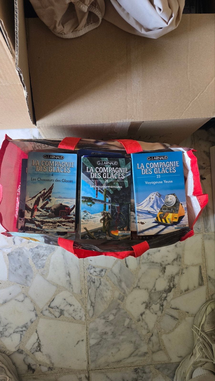 Collection La compagnies des Glaces A donner, Enlèvement, Livre ou Catalogue