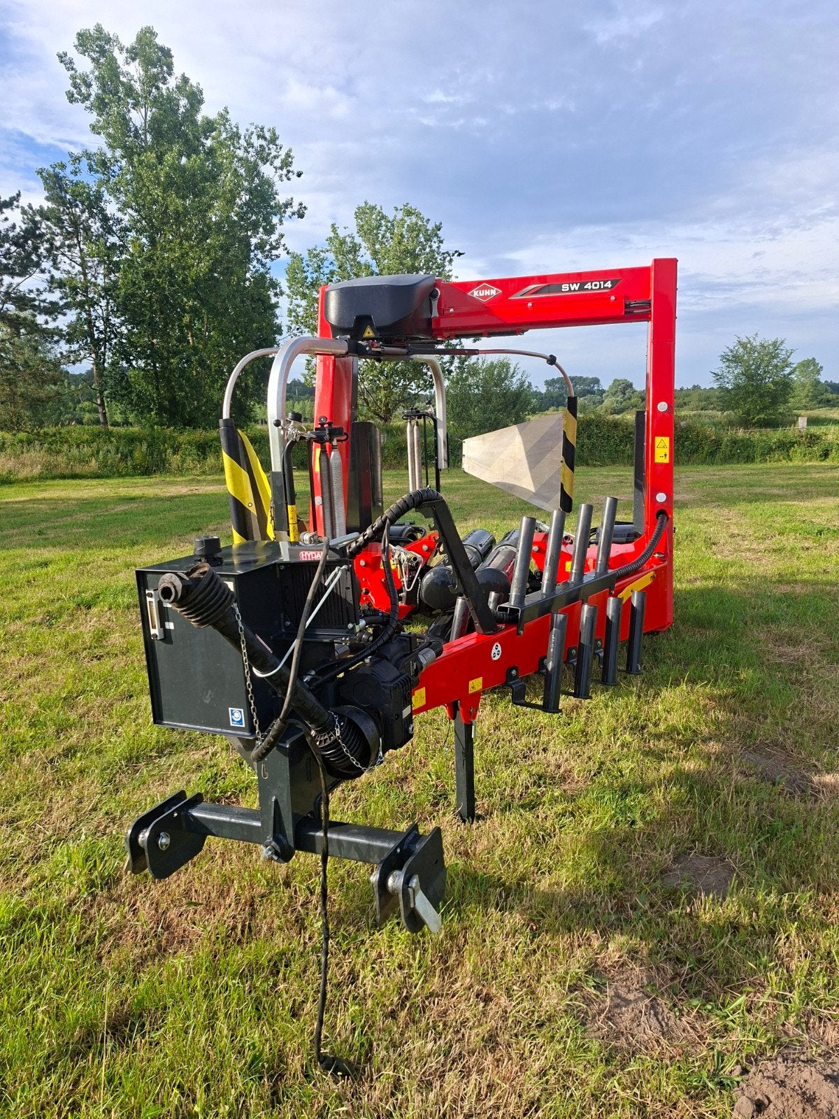 Kuhn wikkelaar SW4014, Enlèvement