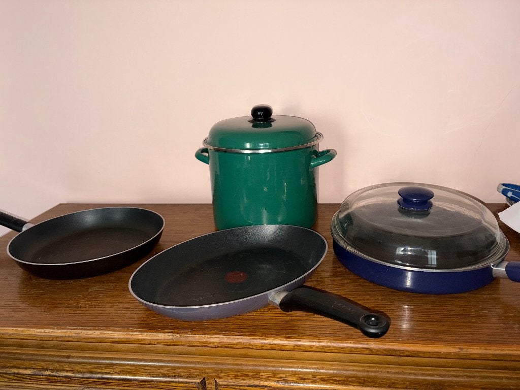 3 poêle tefal, Maison & Meubles, Enlèvement, Utilisé