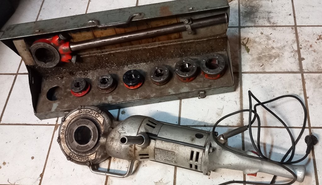 fileteuse electrique, Ophalen, Gebruikt, Overige typen, Ridgid