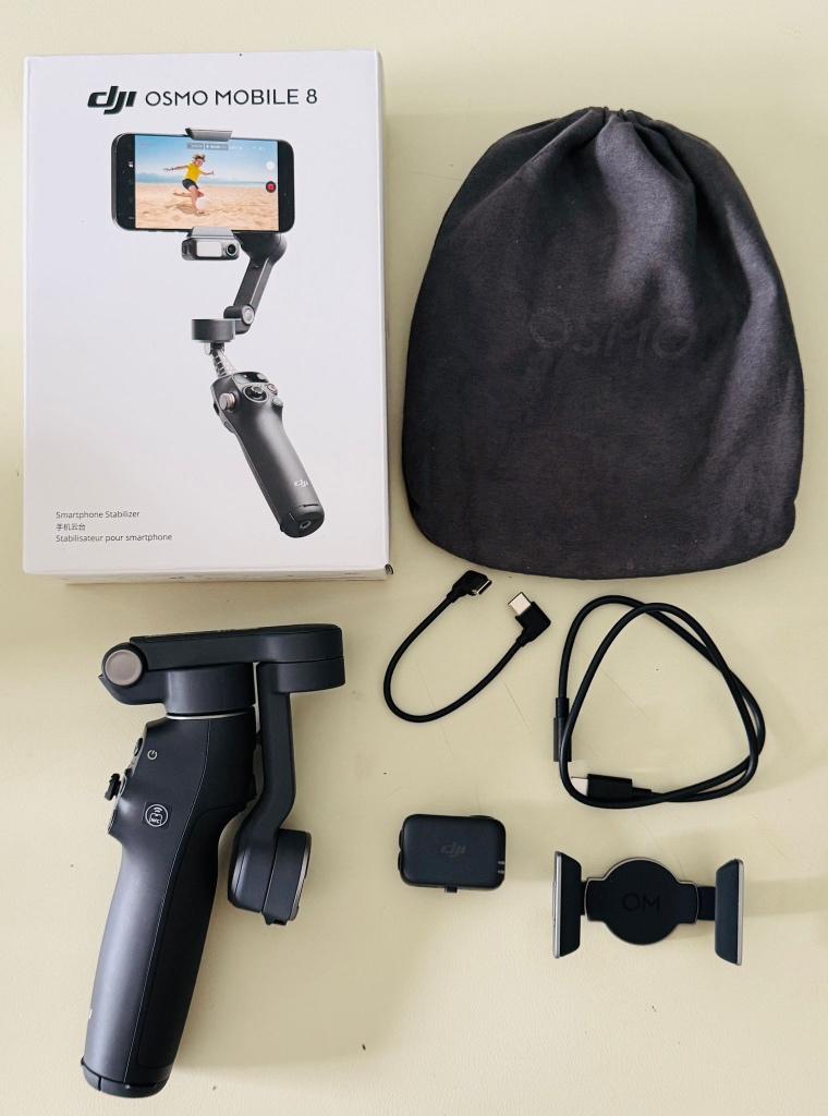DJI Osmo Mobile 8, Enlèvement, Utilisé