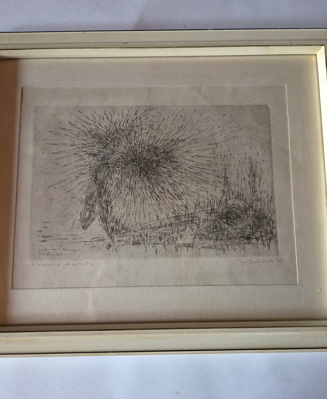 Preuve d'artist, Antiek en Kunst, Ophalen of Verzenden, Ets