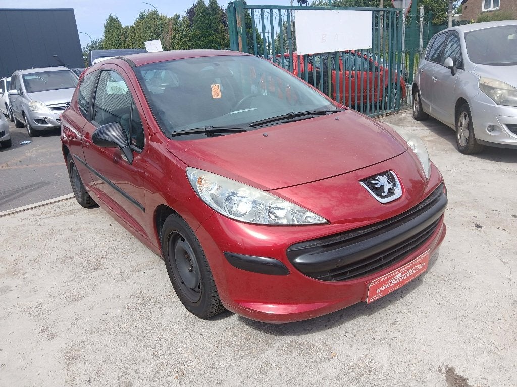 Peugeot 207 essence, Rouge, Achat, Entreprise, Noir