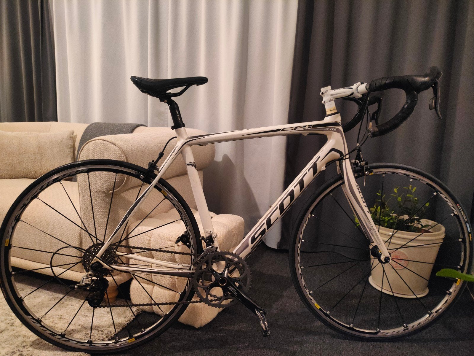 vélo de route en carbone, Vélos & Vélomoteurs, Enlèvement, Racefiets, Carbone