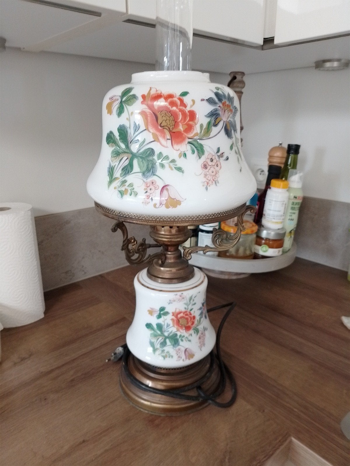Lampe vintage, Enlèvement