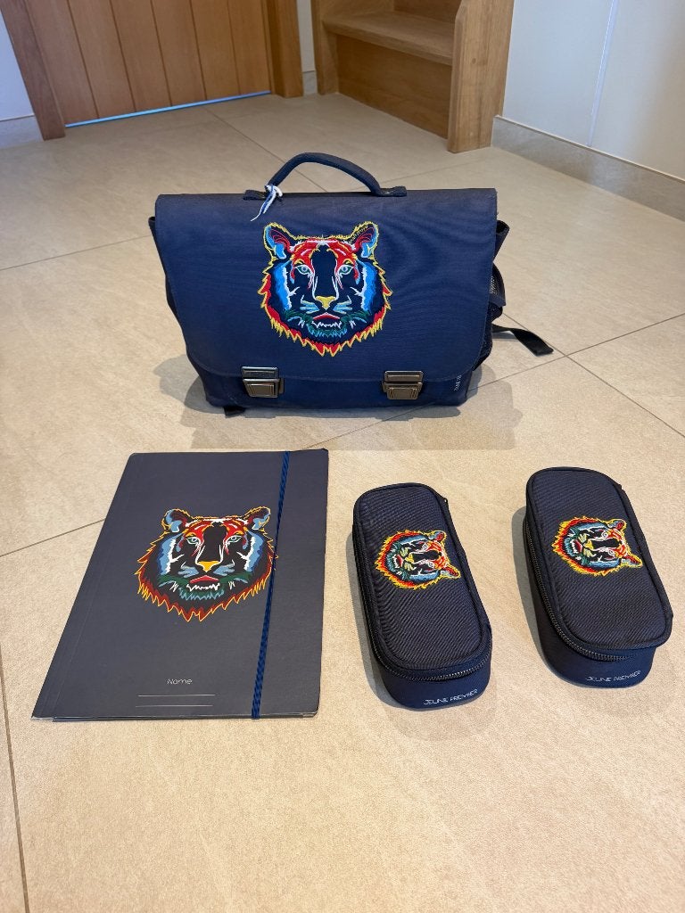 Jeune Premier Tiger Navy schoolset, Diversen, Ophalen, Zo goed als nieuw