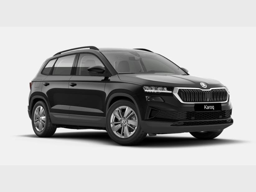 Skoda Karoq STY TS 110/1.5 A7F, Auto's, Skoda, Zwart, Karoq, Navigatiesysteem, SUV of Terreinwagen