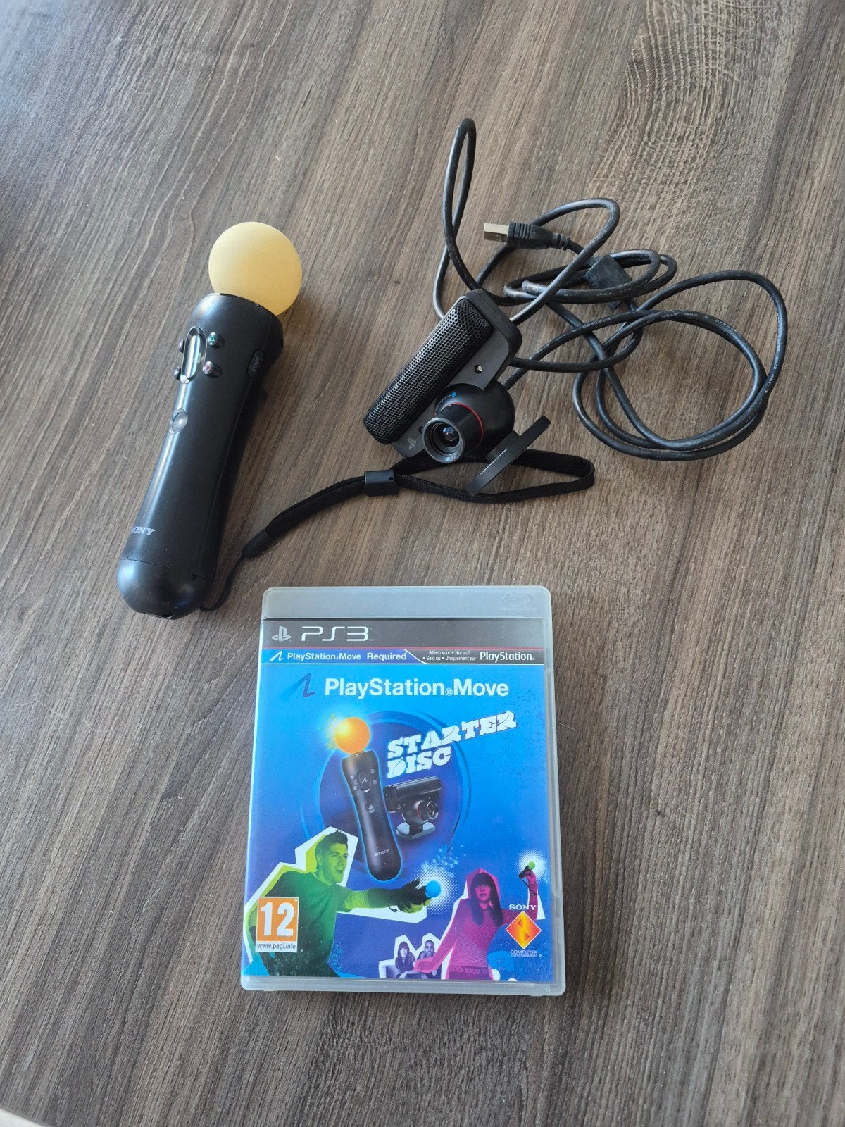 ps3 move controller & camera met spel, Games en Spelcomputers, Ophalen, Gebruikt