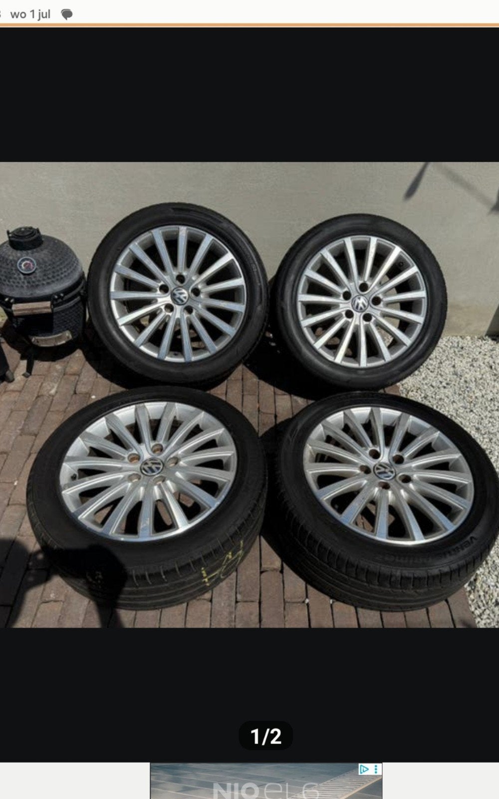 18" VW transporter wielen, Enlèvement, Pneu(s)