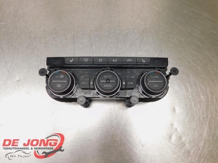 Panneau de commandes chauffage d'un Volkswagen Touran, Volkswagen, -, 3 mois de garantie, Utilisé