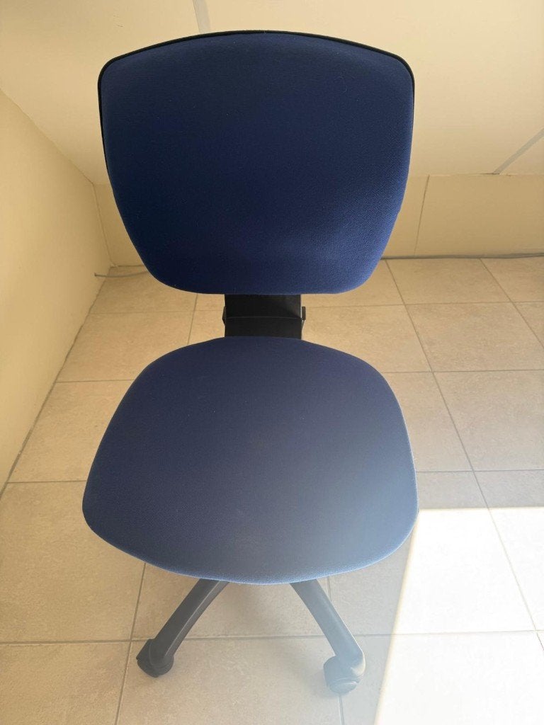 bureaustoel jongere, Huis en Inrichting, Ophalen, Zo goed als nieuw, Blauw, Bureaustoel
