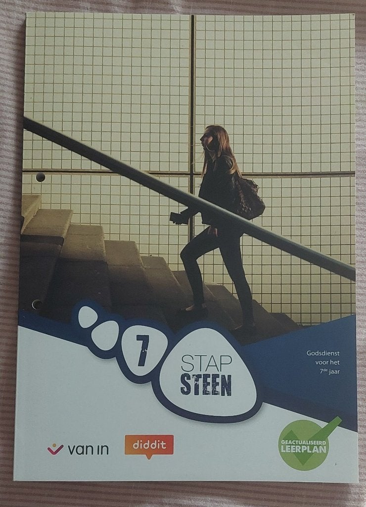 Leerwerkboek Stapsteen 7, Livres, Livres scolaires, Neuf, Primaire, Religion et Philosophie, Enlèvement